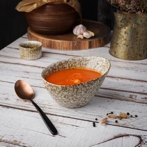 Салатник 500 мл 15*12 см h8,5 см Brown Spider Silk P.L. Proff Cuisine [6]