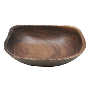 Салатник 1500 мл 26*25*7,5 см прямоуг. African Wood пластик меламин P.L. Proff Cuisine