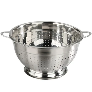 Дуршлаг 27,8 см h14 см нерж. на подставке круглый 2 ручки l 33,3 см P.L. Proff Cuisine