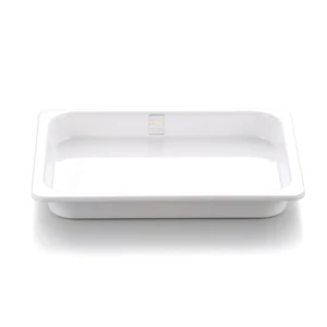 Гастроемкость 1/2 h40 мм пластик меламин 320*259*40 мм 2,5 л White P.L. Proff Cuisine