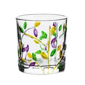 Стакан Олд Фэшн 280 мл Mosaic Flowers декор d 8 см h8,5 см "UTOPIA" P.L.- Barbossa [6]