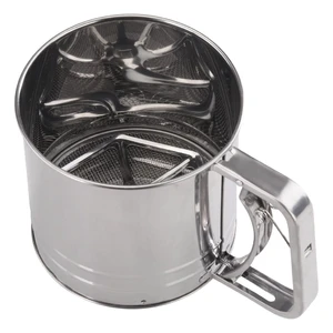 Сито  12,2 см h12,4 см кружка с механизмом нерж. мелкая сетка l 18,8 см P.L. Proff Cuisine