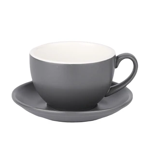 Чайная пара 370 мл серая матовая d 10,9 см h7,2 см Barista (Бариста) P.L. Proff Cuisine [6]