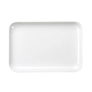 Блюдо 24,8*17,1*1,9 см прямоуг. с бортом White пластик меламин P.L. Proff Cuisine
