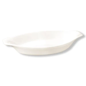 Блюдо овальное 21,5*11,5 см с ручками белое фарфор P.L. Proff Cuisine [9]