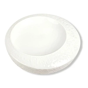 Блюдо для подачи d 20,5 см h8,8 см Organic белое фарфор P.L. Proff Cuisine [2]