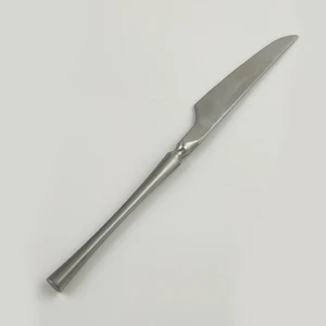 Нож столовый 22,9 см матовый цвет серебро PVD 1920-Silvery P.L. [12]