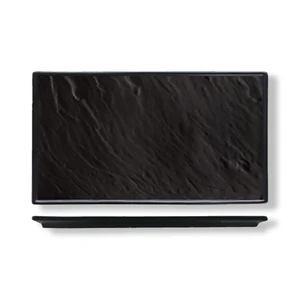Блюдо прямоугольное 30*17 см Organic Black фарфор P.L. Proff Cuisine [3]