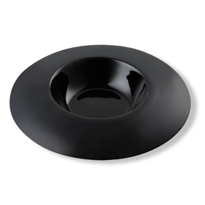 Тарелка глубокая 130 мл d 18,5 см h3 см для пасты Black фарфор P.L. Proff Cuisine [3]