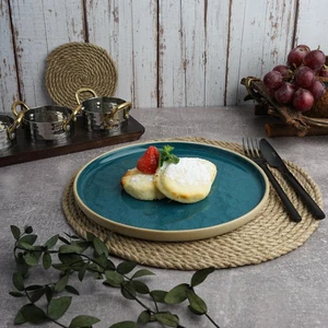 Тарелка с бортом d 23,4 см h1,7 см Mountain Blue Taiga P.L. Proff Cuisine [6]