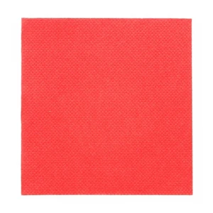 Салфетка двухслойная Double Point, красный, 20*20 см, 100 шт, бумага, Garcia de Pou