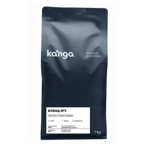 Кофе в зернах "Бленд №7" эспрессо 1кг (А70%/Р30%) Kanga