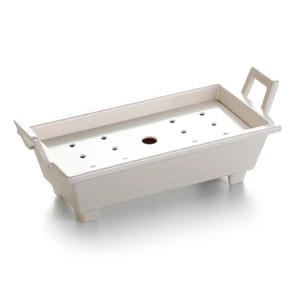 Блюдо для подачи 34,8*15,9*12,7, см прямоуг. White пластик меламин P.L. Proff Cuisine