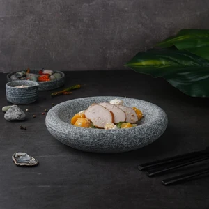 Салатник 420 мл d 20,8 см h4,5 см Stone Untouched Taiga P.L. Proff Cuisine [1]