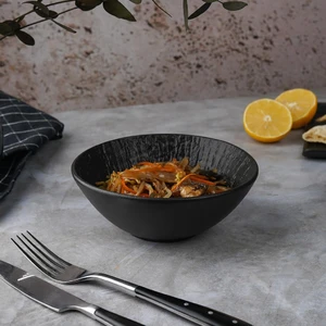 Салатник 450 мл d 16 см h5,5 cм cм Black Raw Wood P.L. Proff Cuisine [4]