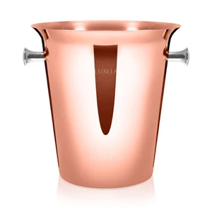 Ведро для шампанского d 21/14 см h22 см 5 л Copper медь нерж. LUMIAN