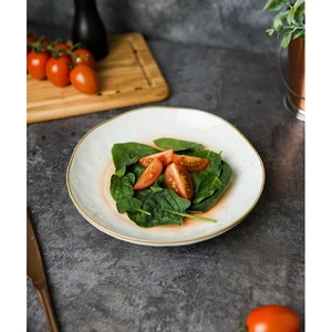 Салатник 450 мл d 21,5 см h3,8 см оранжевый фарфор "The Sun Eco" P.L. Proff Cuisine [6]