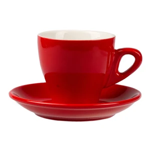 Кофейная пара 280 мл красная d 9 см h8,5 см Barista (Бариста) P.L. Proff Cuisine  [6]