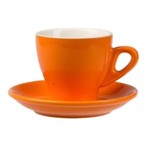 Кофейная пара 280 мл оранжевая d 9 см h8,5 см Barista (Бариста) P.L. Proff Cuisine [6]