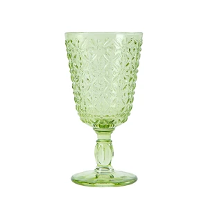 Бокал для вина 280 мл зеленый d 8 см h15,5 см Green Glass P.L. - BarWare [6]
