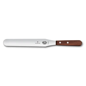 Лопатка кондитерская 25,3*3,6 см прямая нерж. с дерев. ручкой l 37,7 см Victorinox