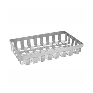 Корзинка для подачи 34*21,5 см h6 см поднос прямоуг. нерж. P.L. Hotelware