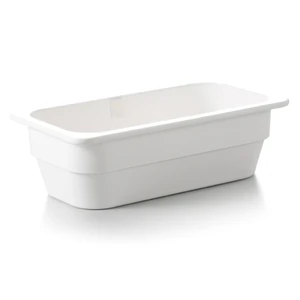 Гастроемкость 1/3 h100 мм пластик меламин 320*170*100 мм 4,1 л White P.L. Proff Cuisine