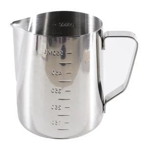 Питчер молочник 600 мл Latte Pro d 9,3 см h11,3 см нерж. с мерн. риск. P.L.- Barbossa