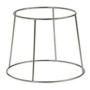 Подставка фуршетная стойка d 28/21 см h20 см круглая прут нерж. P.L. Proff Cuisine