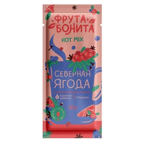 Основа для горячих напитков Северная ягода 85гр сашет Хот Микс Фрута Бонита [20]