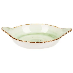 Блюдо круглое d 17,5 см h3,5 см 200 мл с ручками Organica Green P.L. Proff Cuisine [6]