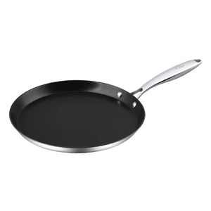 Сковорода для блинов 28/25,5 см, h 2,5 см, New Kitchen Std нерж. с антиприг. покр. ИНДУКЦИЯ P.L.