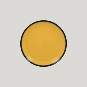 Тарелка d 17 см LEA Yellow фарфор RAK