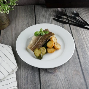 Тарелка d 27,2 см h2,2 см белая фарфор Glory Eco P.L. Proff Cuisine [4]
